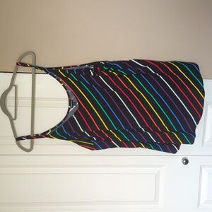 TORRID Rainbow Stripe Top SIZE 4